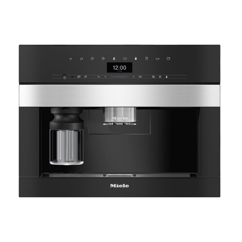 

Зерновая кофемашина Miele CVA7440 CLST, сталь/черный