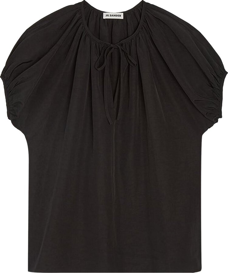 

Футболка Jil Sander Short-Sleeve Top 'Black', черный