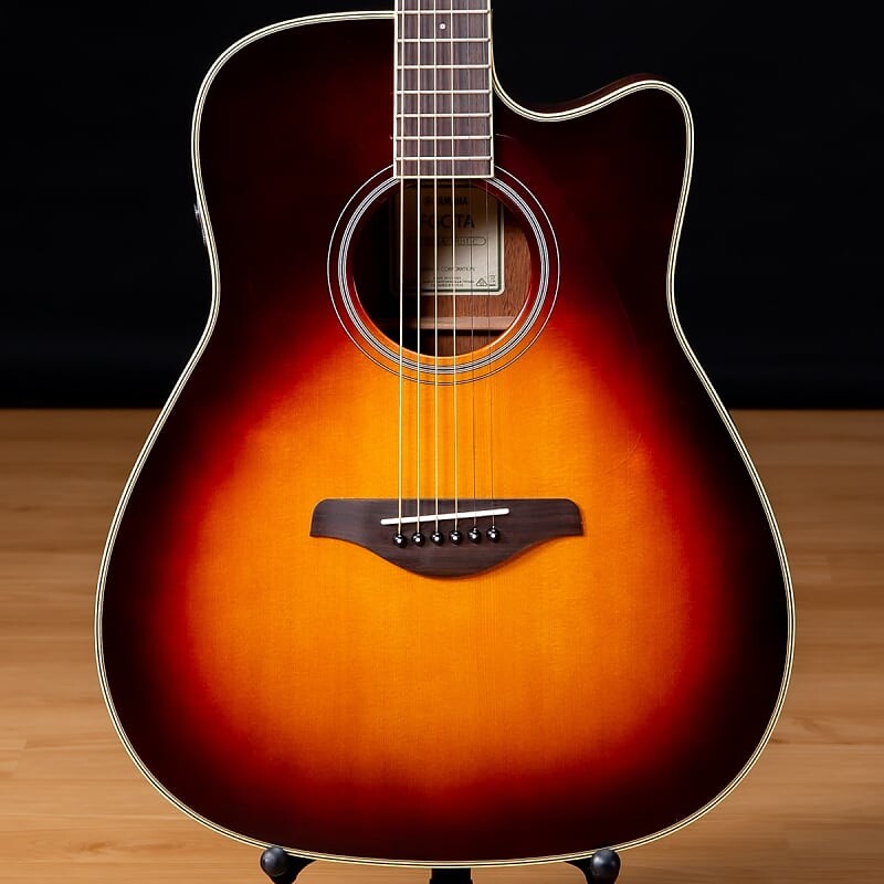 

Трансакустическая гитара Yamaha FGC-TA — коричневый Sunburst SN IHX291742 FGC-TA - Brown Sunburst