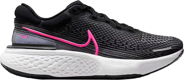 

Кроссовки Nike Wmns ZoomX Invincible Run Flyknit 'Black Hyper Pink', черный