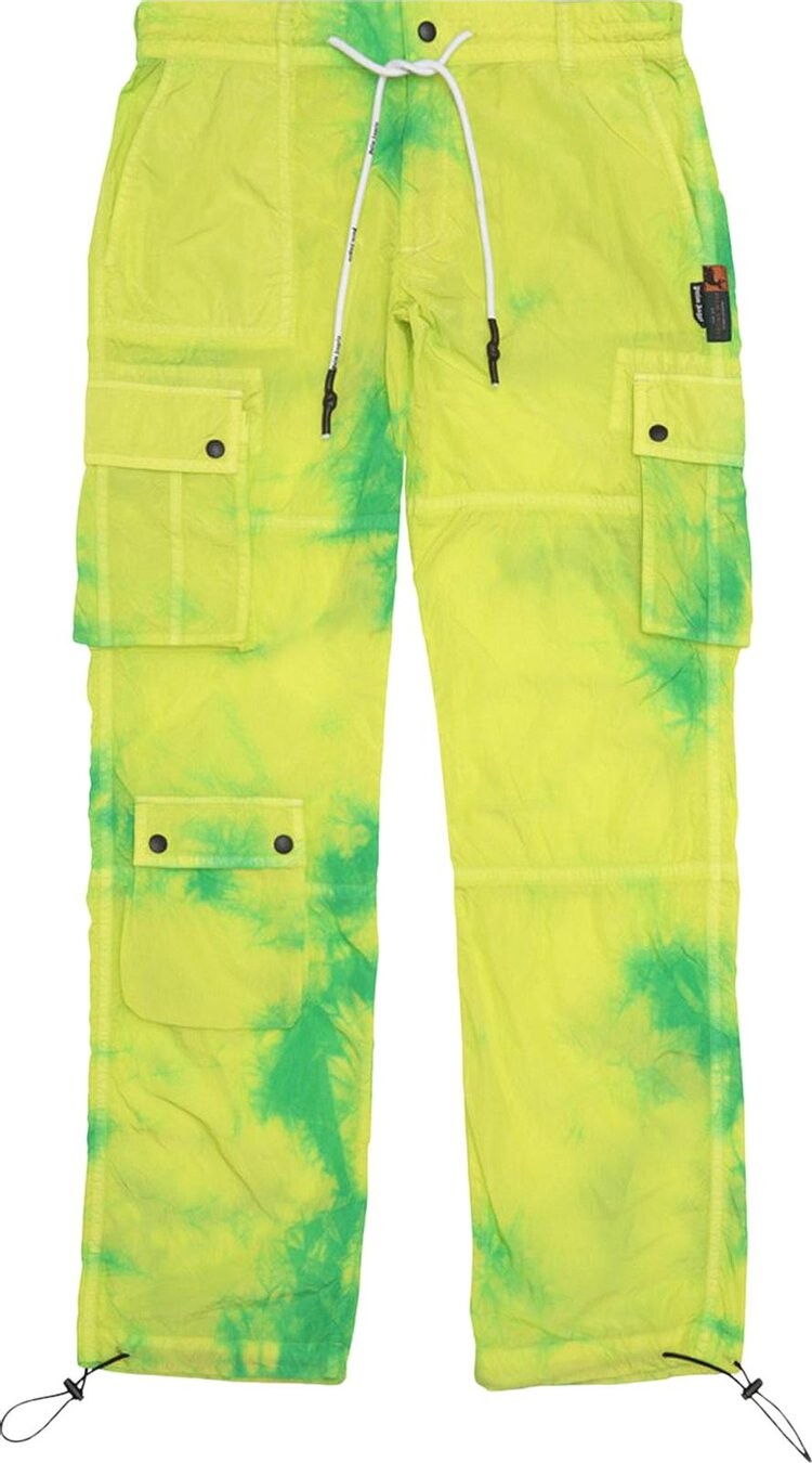 

Брюки Palm Angels Cargo Tie-Dye Pants 'Green', зеленый