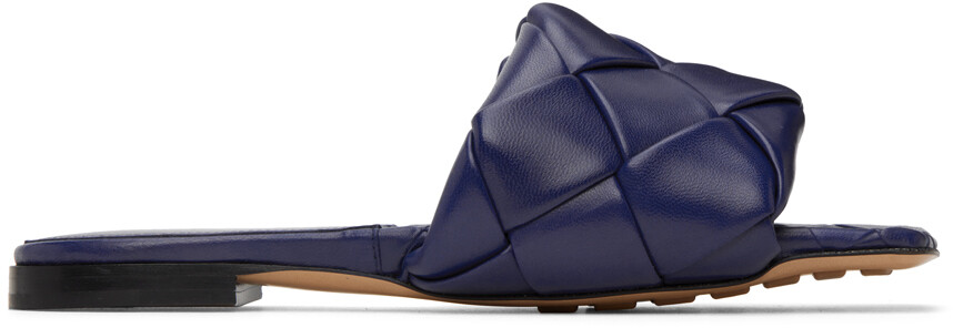 

Синие сандалии на плоской подошве Lido Bottega Veneta