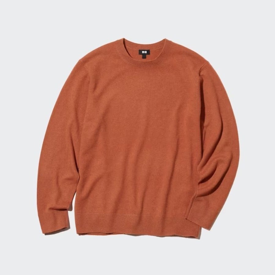 

Джемпер Uniqlo Cashmere, оранжевый