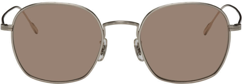 

Серебряные солнцезащитные очки Adès Oliver Peoples