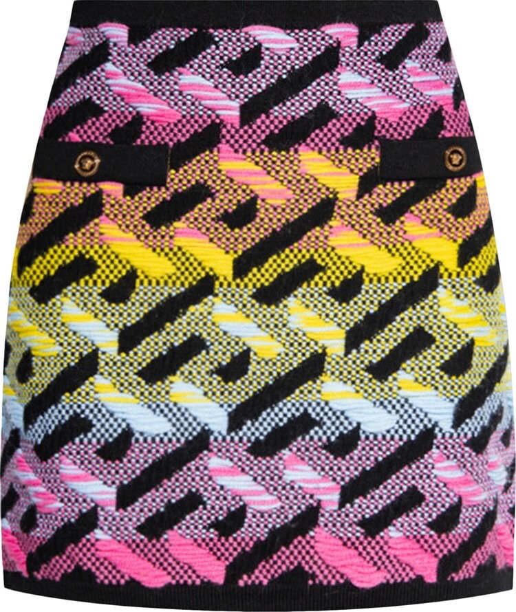 

Юбка Versace Skirt With La Greca Motif 'Multicolor', разноцветный