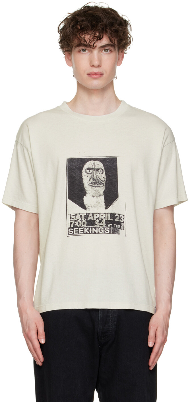 

Футболка с флаером Off-White с коллажем SEEKINGS