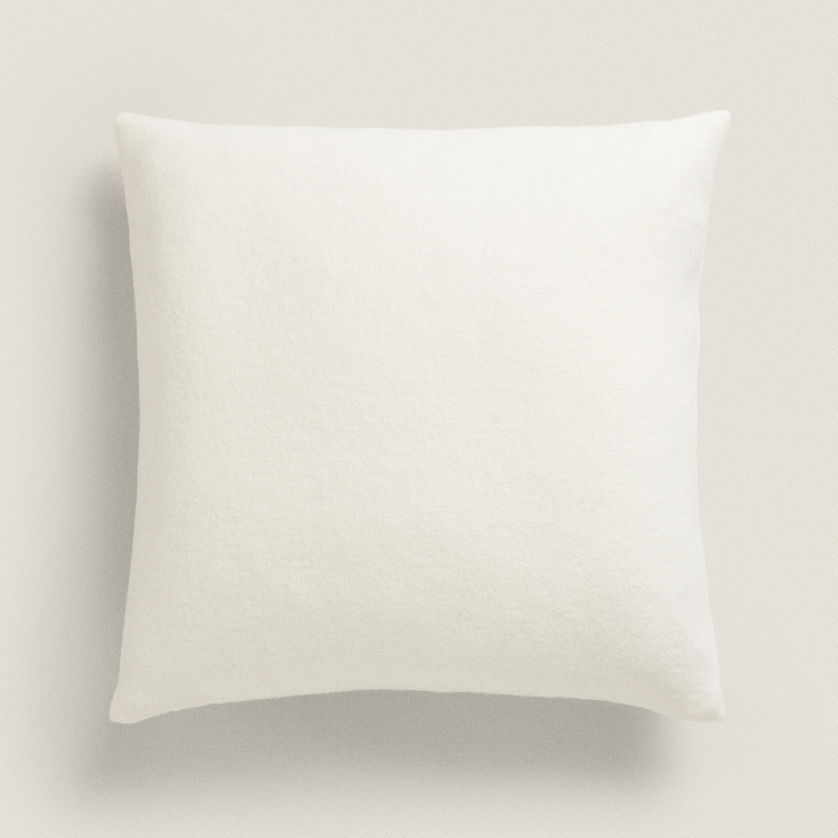Чехол для подушки Zara Home Wool, кремово-белый