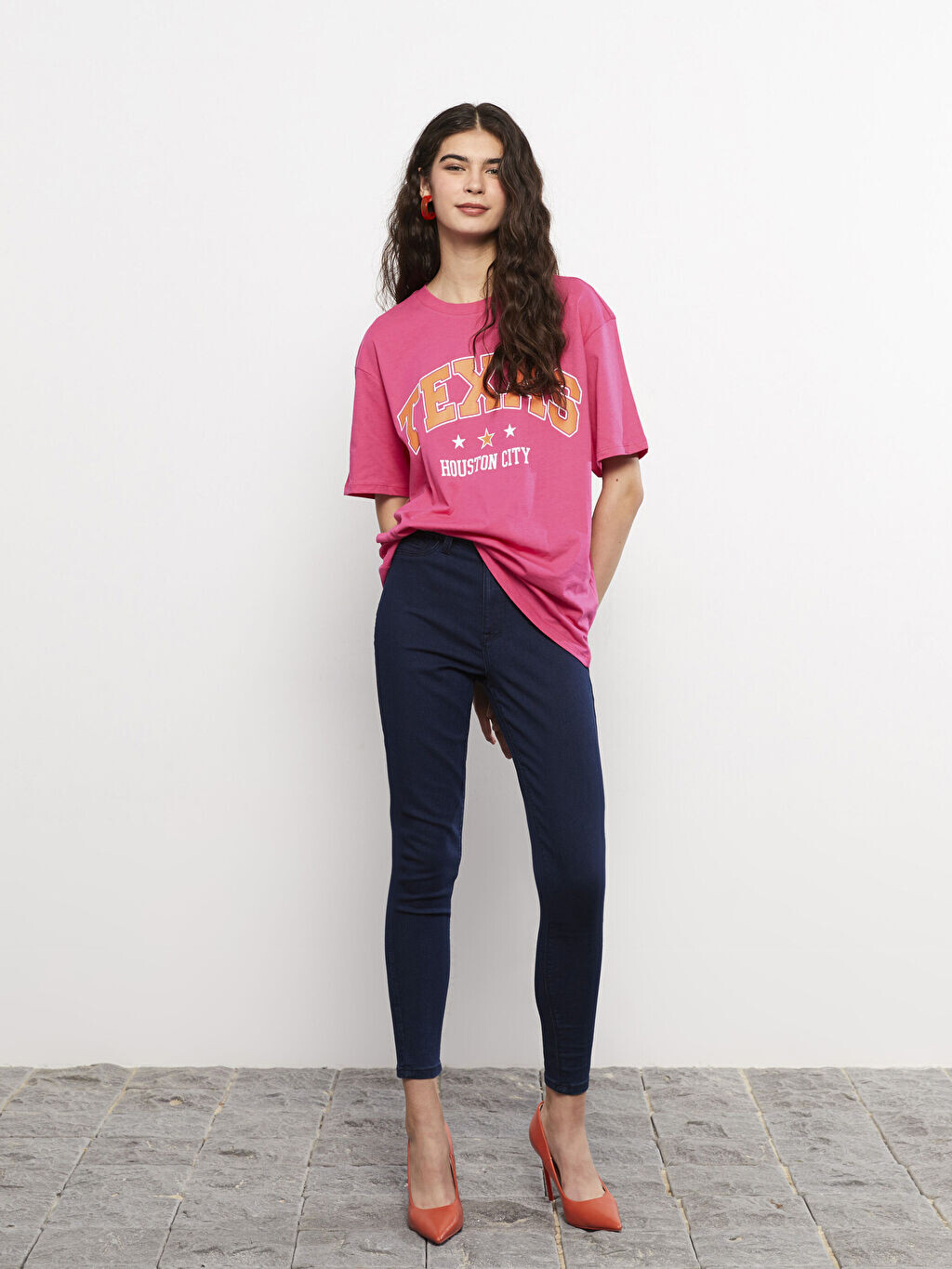 

Супероблегающие прямые женские джинсы Rodeo с высокой талией LCW Jeans