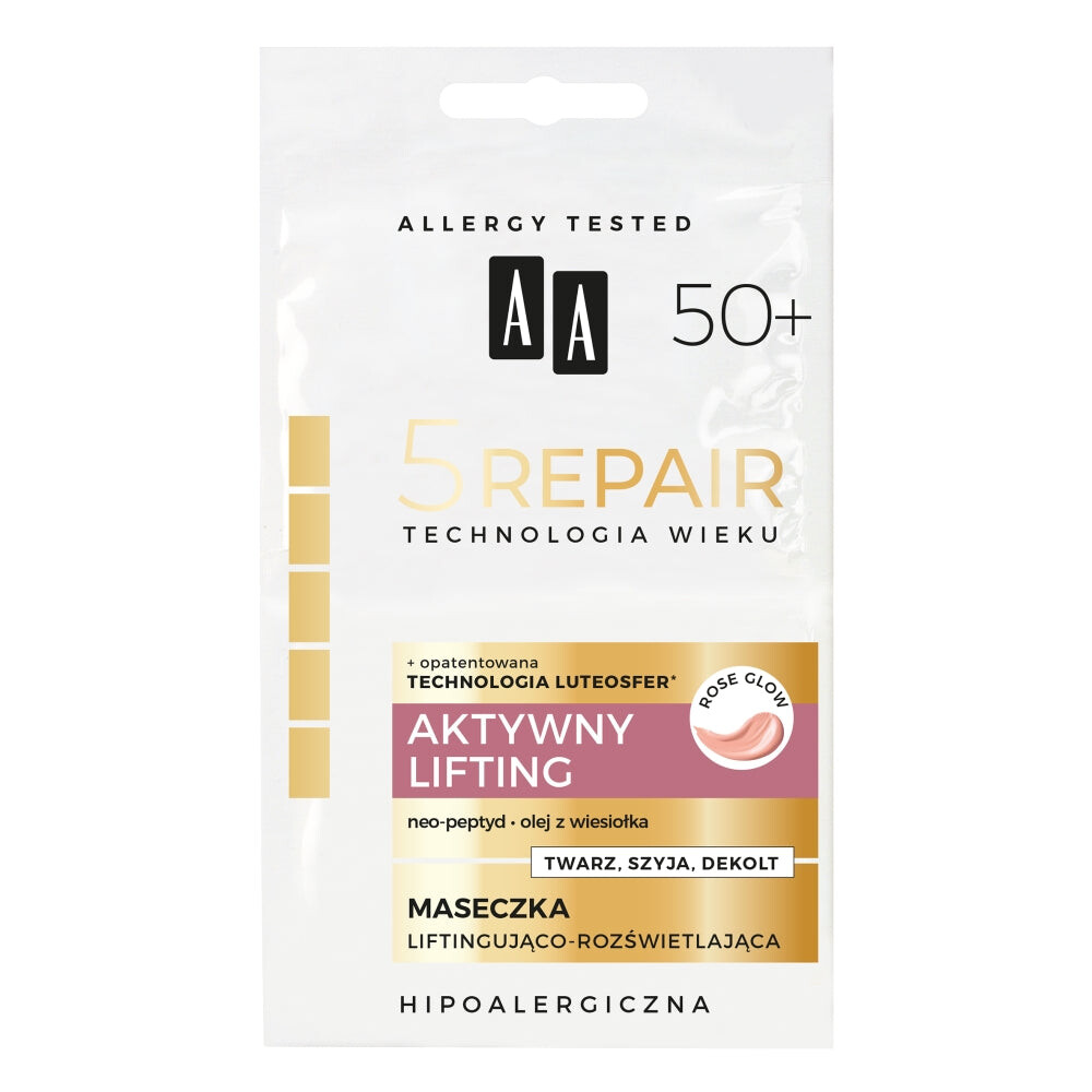 

AA Age Technology 5Repair 50+ Active Lifting лифтинг и осветляющая маска 2x4мл