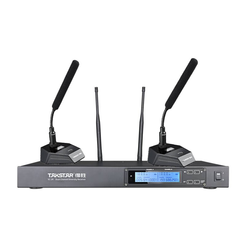 

Конференц - микрофон Takstar SC-2R+2TW+TW-C беспроводной