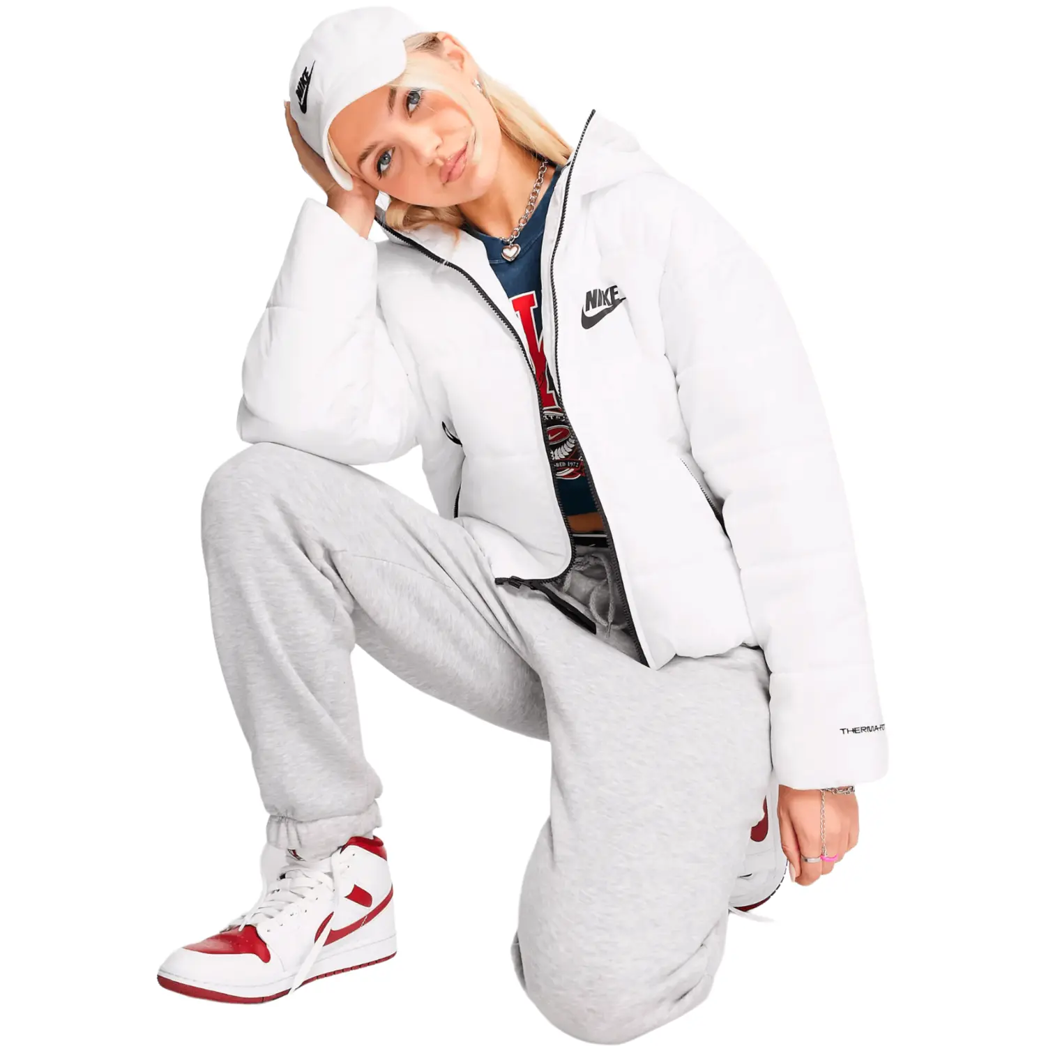 

Куртка Nike Classic Padded With Hood In Summit, белый
