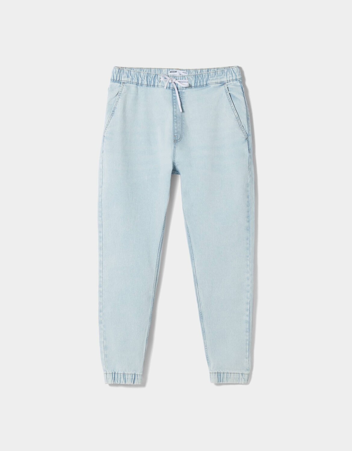 

Джинсы Bershka Jogger, светло-голубой