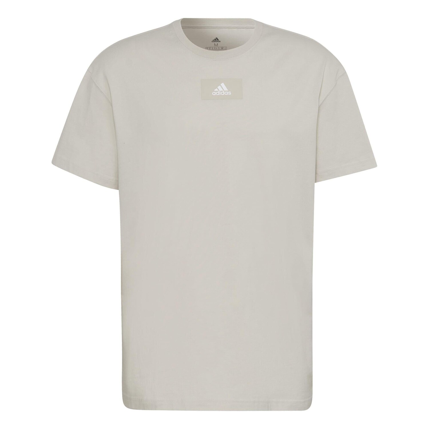 

Футболка с заниженной линией плеч adidas Essentials, бежевый/бежевый/бежевый