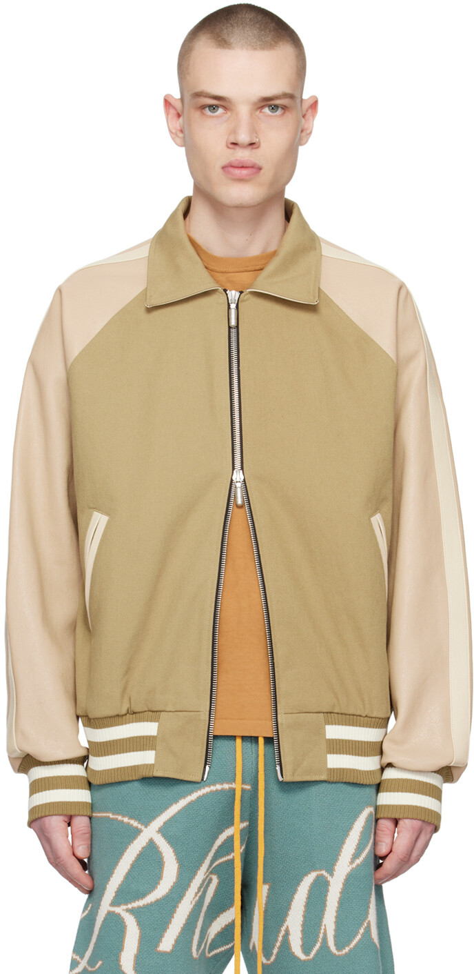 

Бежевый бомбер 'Rude Boys' Rhude