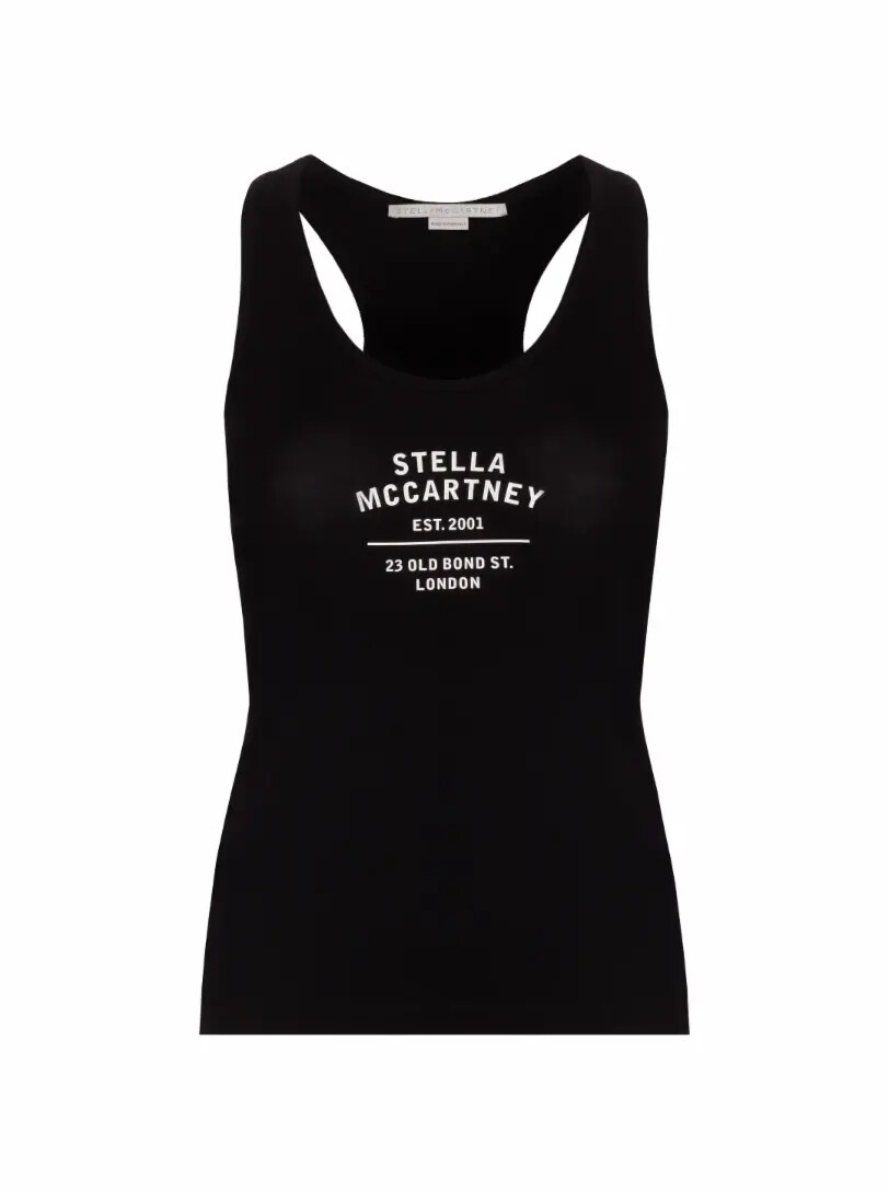 

Трикотажная майка с логотипом Stella McCartney