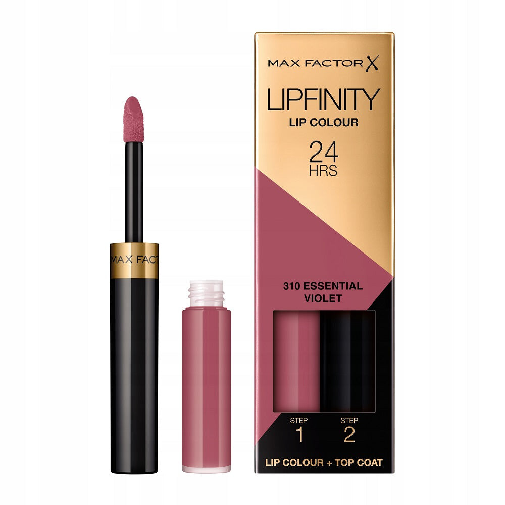 

Max Factor Lipfinity Lip Color двухфазная жидкая губная помада со стойким эффектом 310 Essential Violet