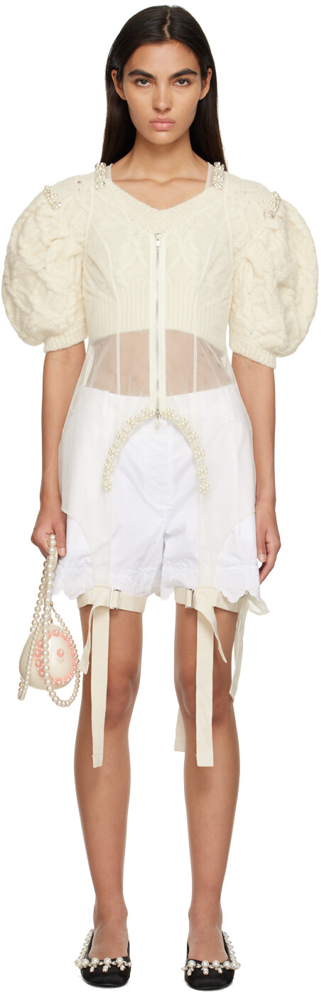 

Боди на молнии Off-White Simone Rocha