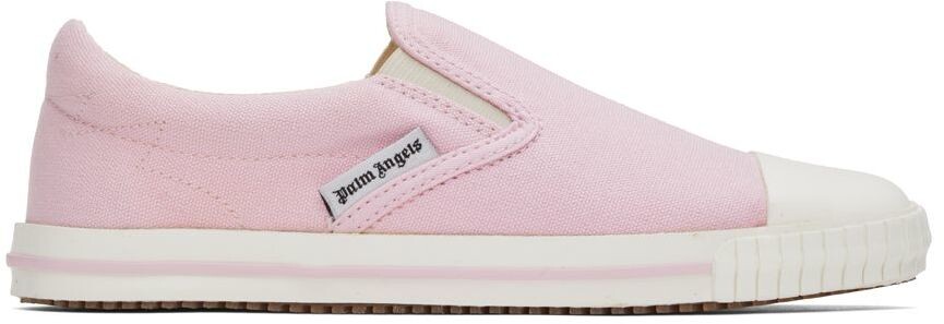 

Розовые вулканизированные слипоны Palm Angels, Розовый