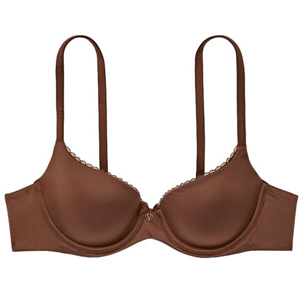 

Бюстгальтер Victoria's Secret Body By Victoria Smooth Lightly Lined Demi, коричневый