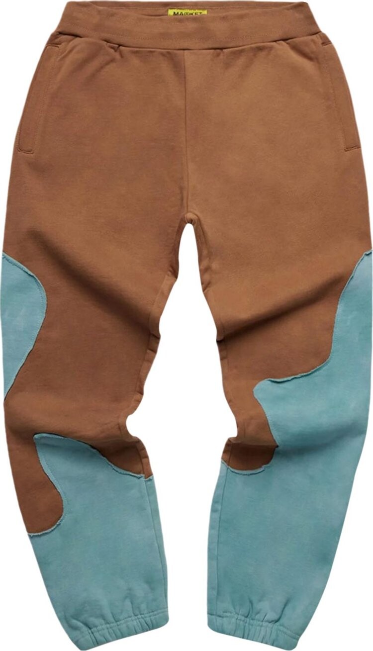 

Спортивные брюки Market Deep End Sweatpants 'Wonka Brown', коричневый