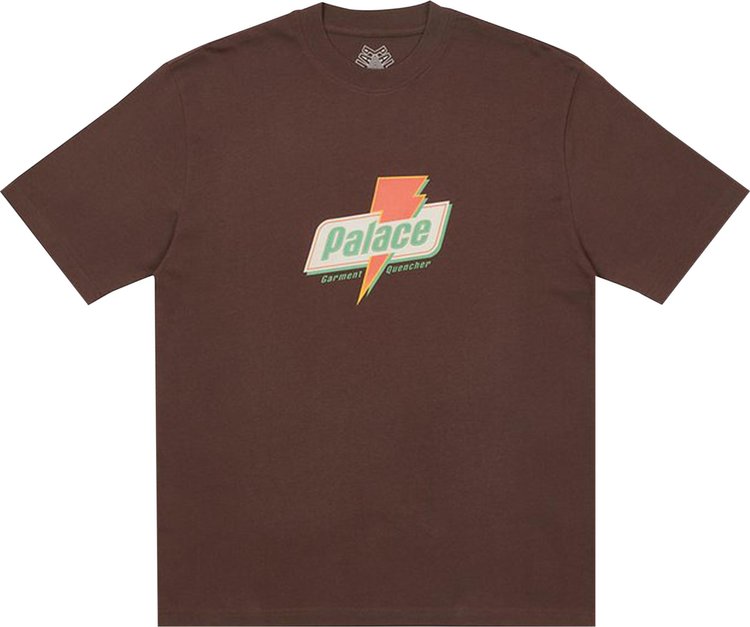 Футболка Palace Sugar T-Shirt 'Brown', коричневый
