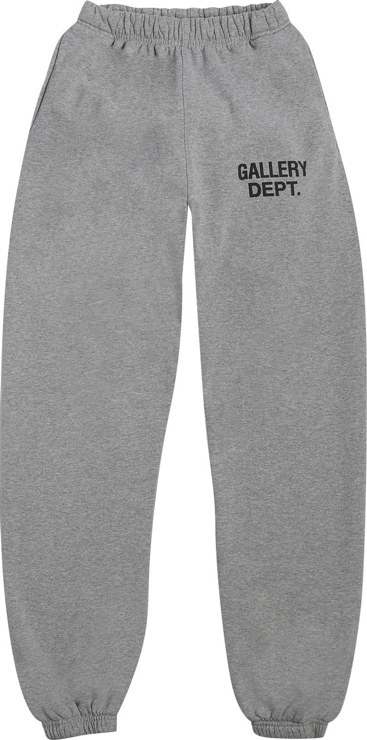 Спортивные брюки Gallery Dept. GD English Logo Sweatpants 'Heather Grey', серый - фото