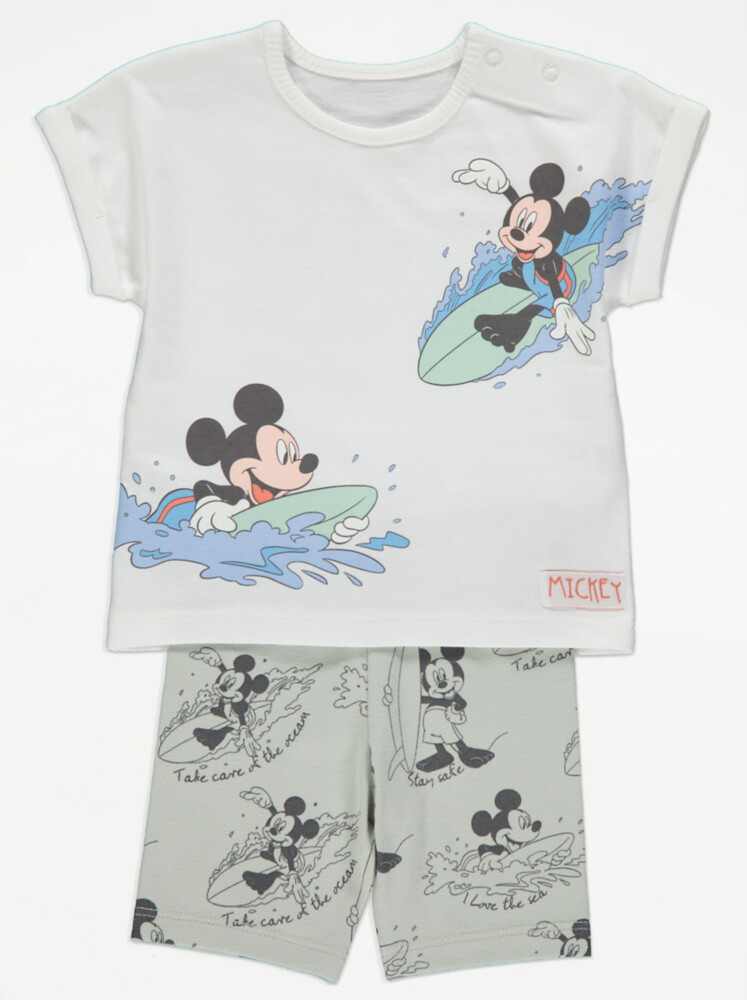 

Наряд с футболкой и шортами Disney Mickey Mouse Surf George.
