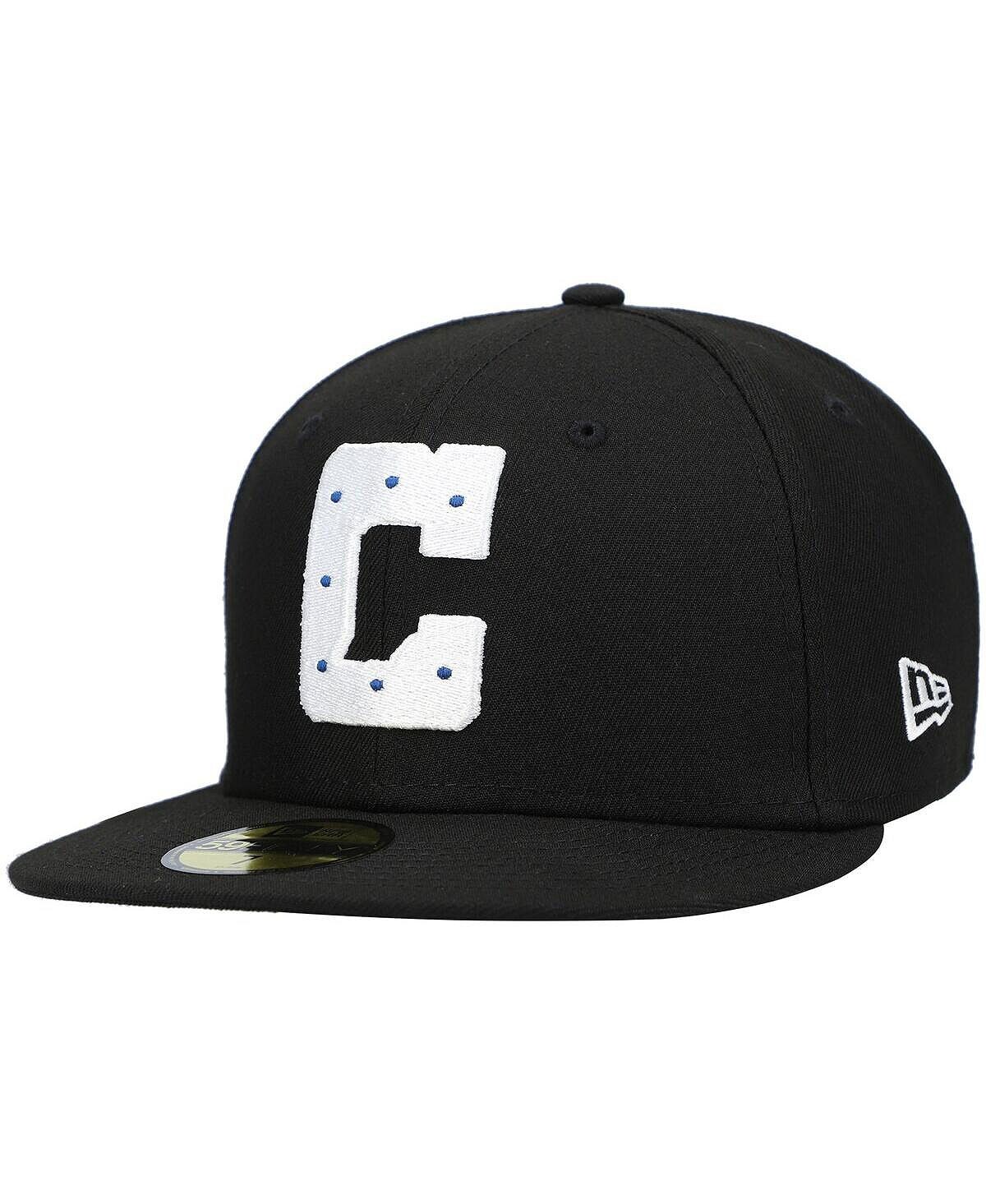 

Мужская черная приталенная кепка Indianapolis Colts Logo Omaha 59FIFTY New Era