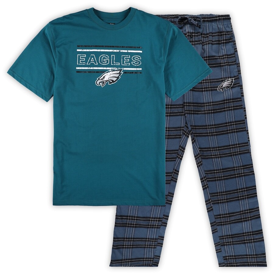 

Пижамный комплект Concepts Sport Philadelphia Eagles, зеленый