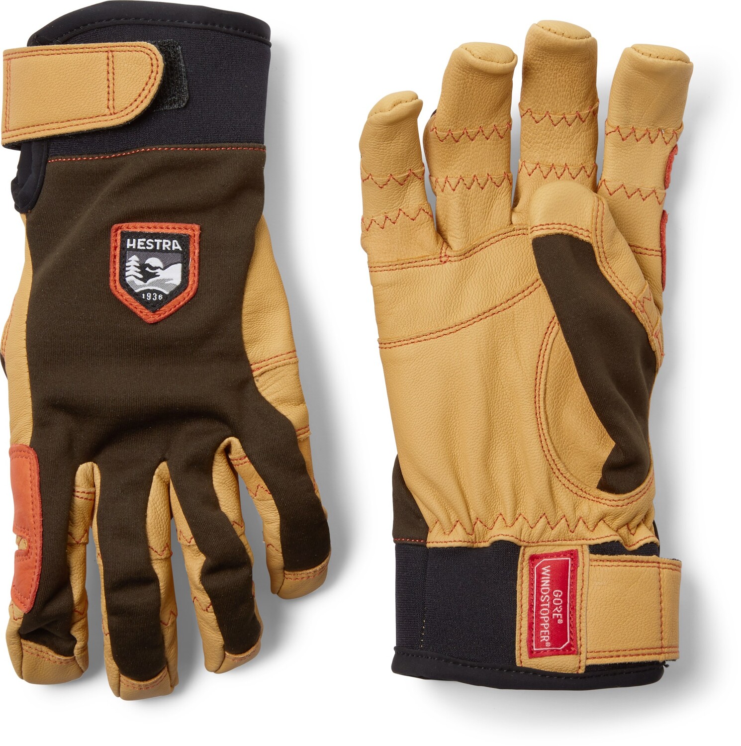 

Активные перчатки Ergo Grip Hestra Gloves, зеленый