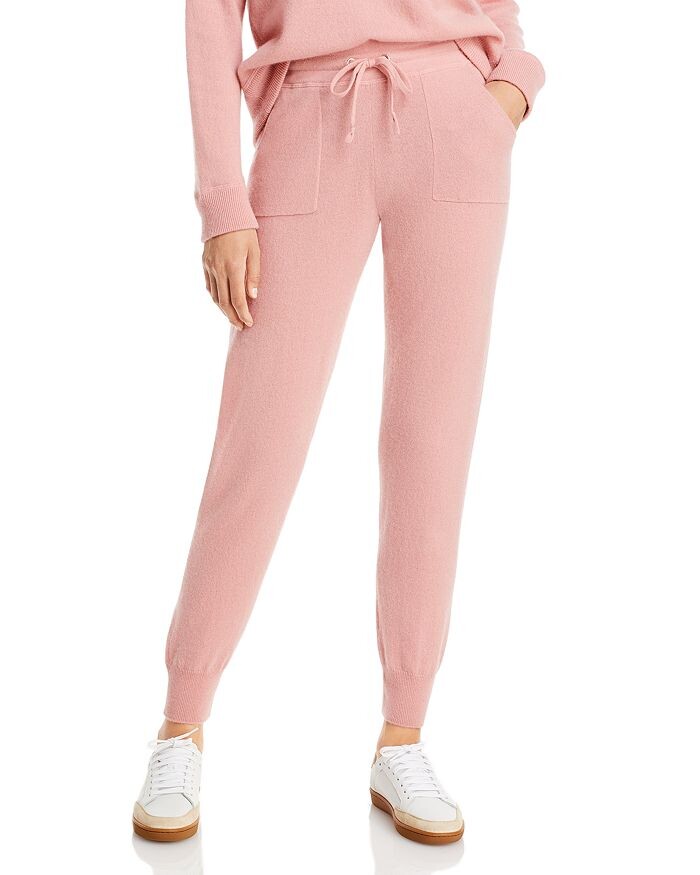 

Брюки-джоггеры из кашемира — 100% эксклюзив C by Bloomingdale's Cashmere, Красный