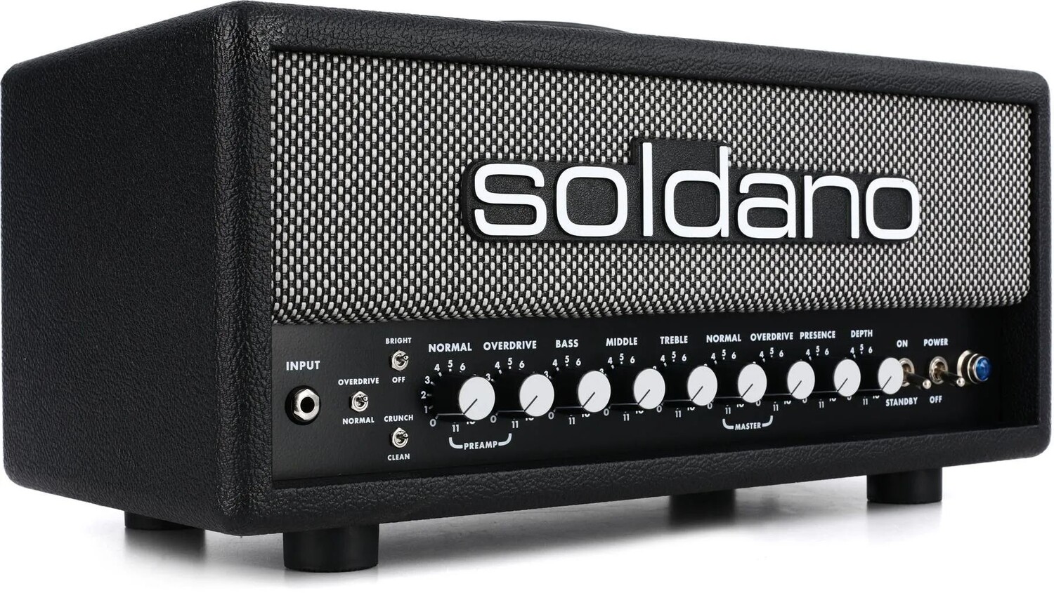 

Soldano SLO-30 Super Lead Overdrive, 30-ваттная ламповая головка — решетка для соли и перца
