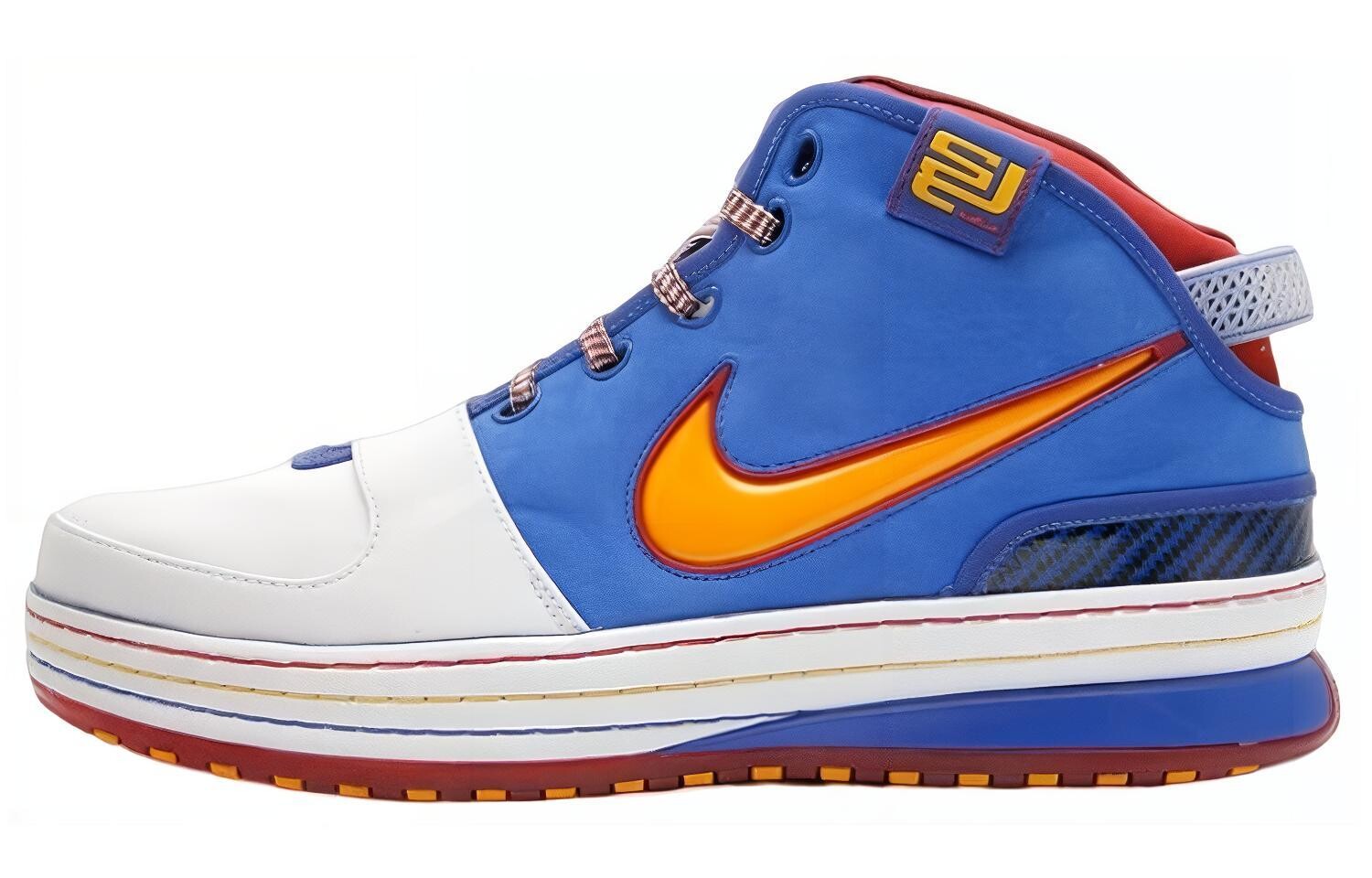 

Баскетбольные кроссовки Lebron 6 Vintage Men Mid-top White/Royal Blue Nike