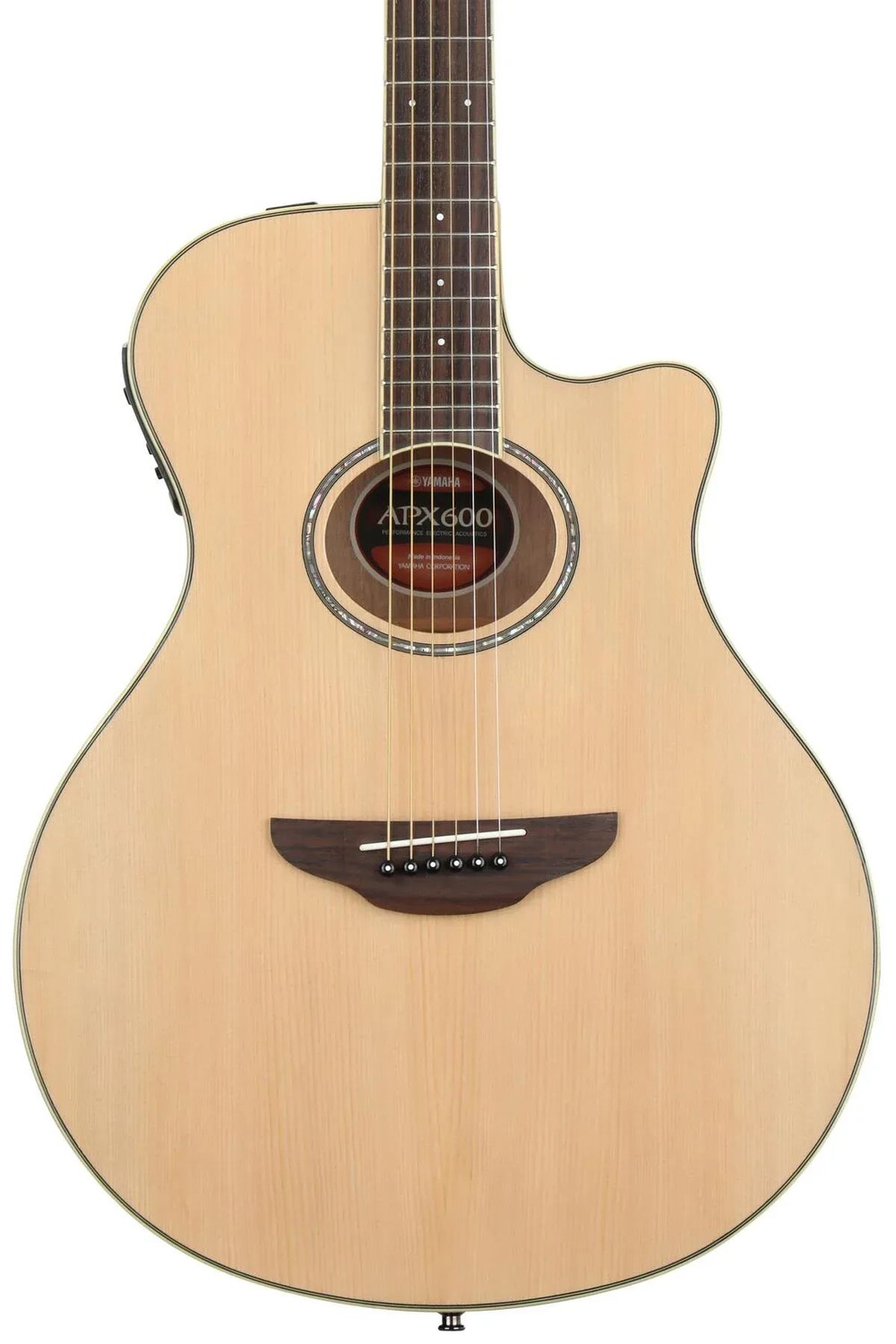 

Yamaha APX600 Thinline Cutaway — натуральный