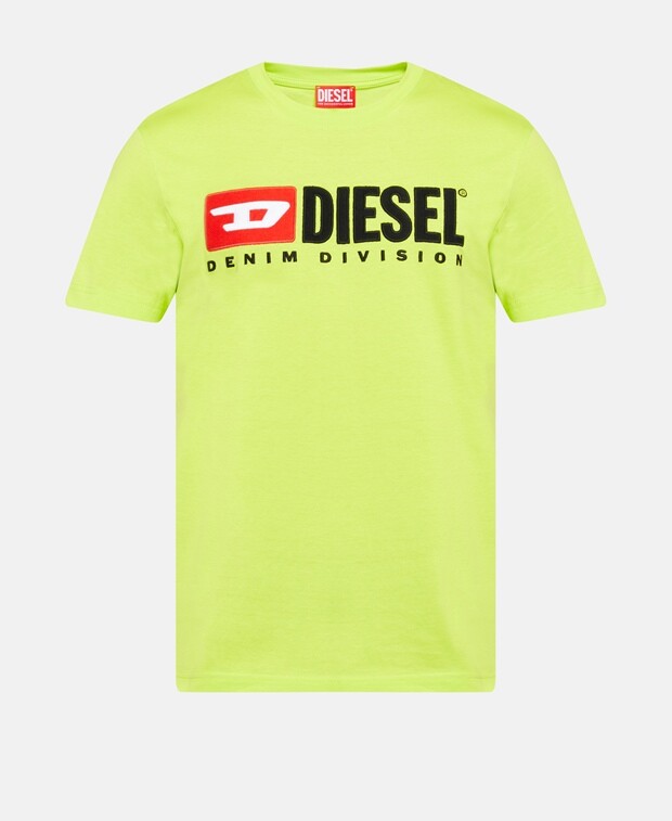 

Футболка Diesel, зеленое яблоко