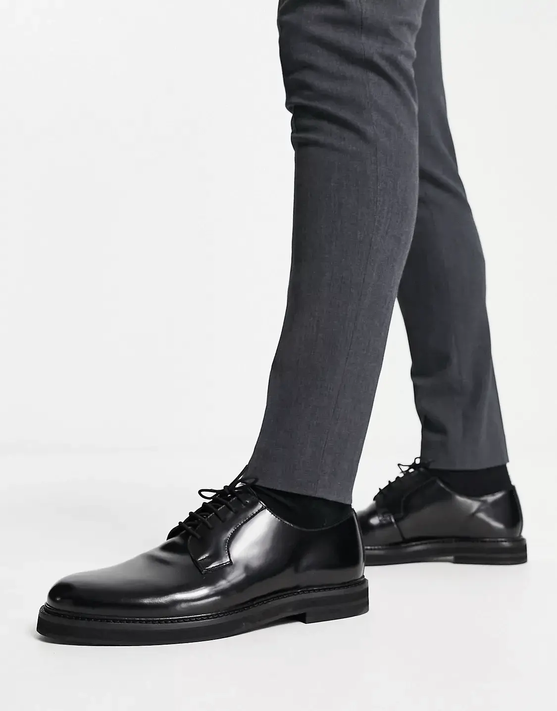

Туфли на шнуровке Asos Design, черный