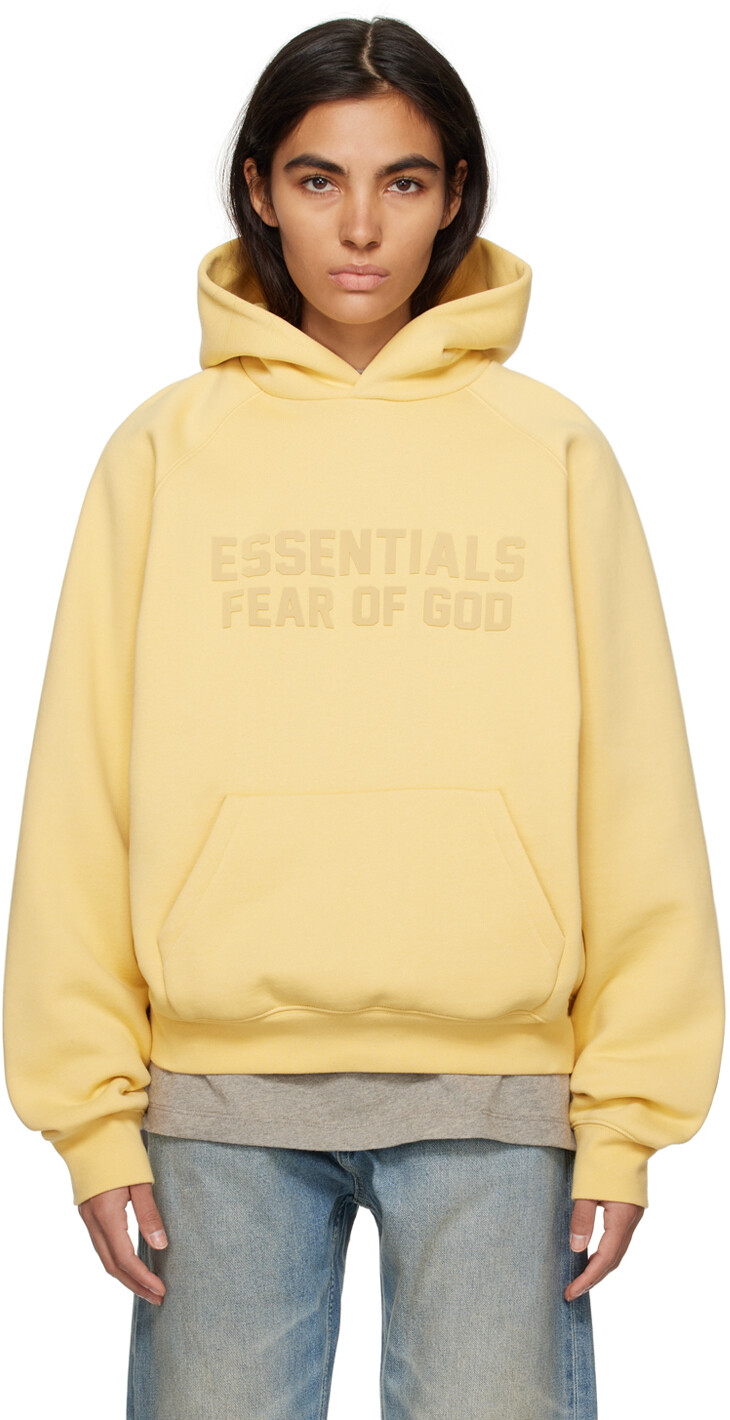 

Желтый худи реглан Essentials