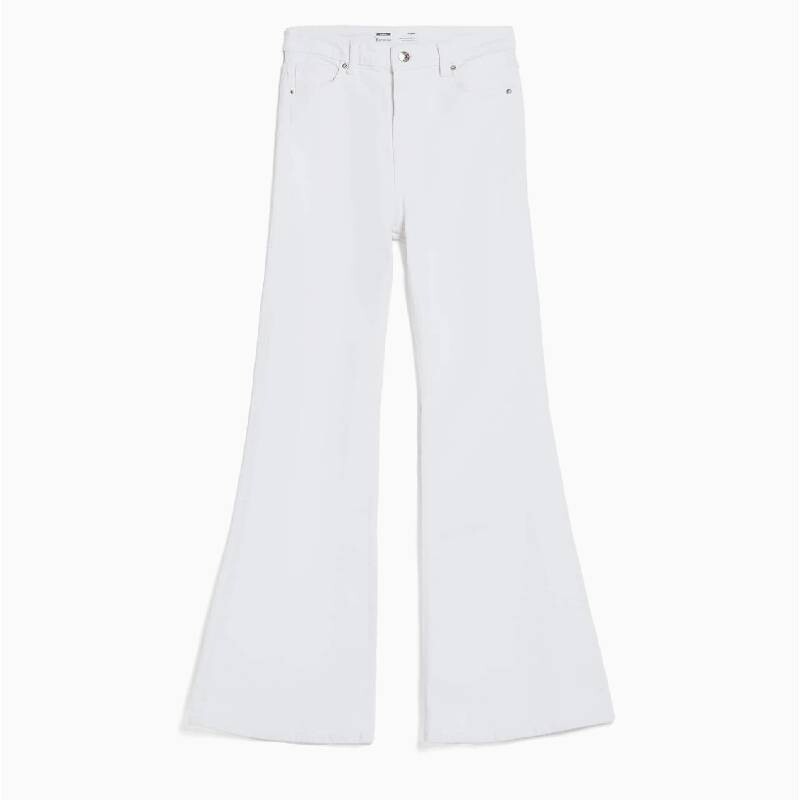 

Джинсы Bershka Flared, белый