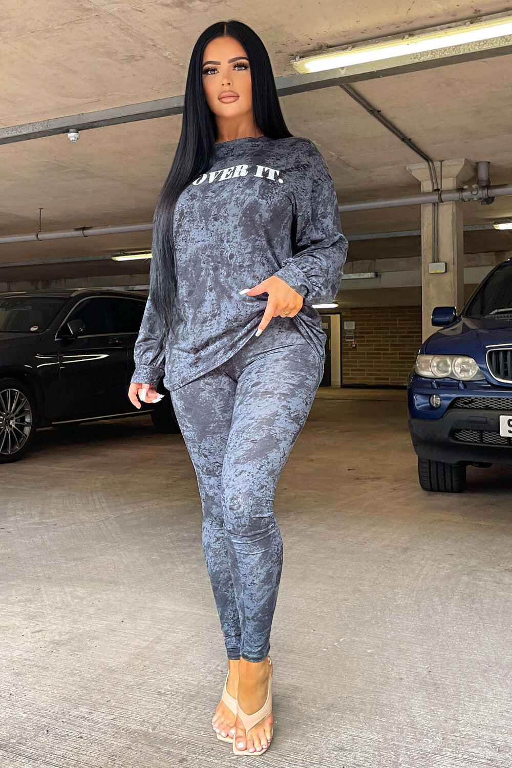 

Леггинсы Fashion Nova TP2744, черный
