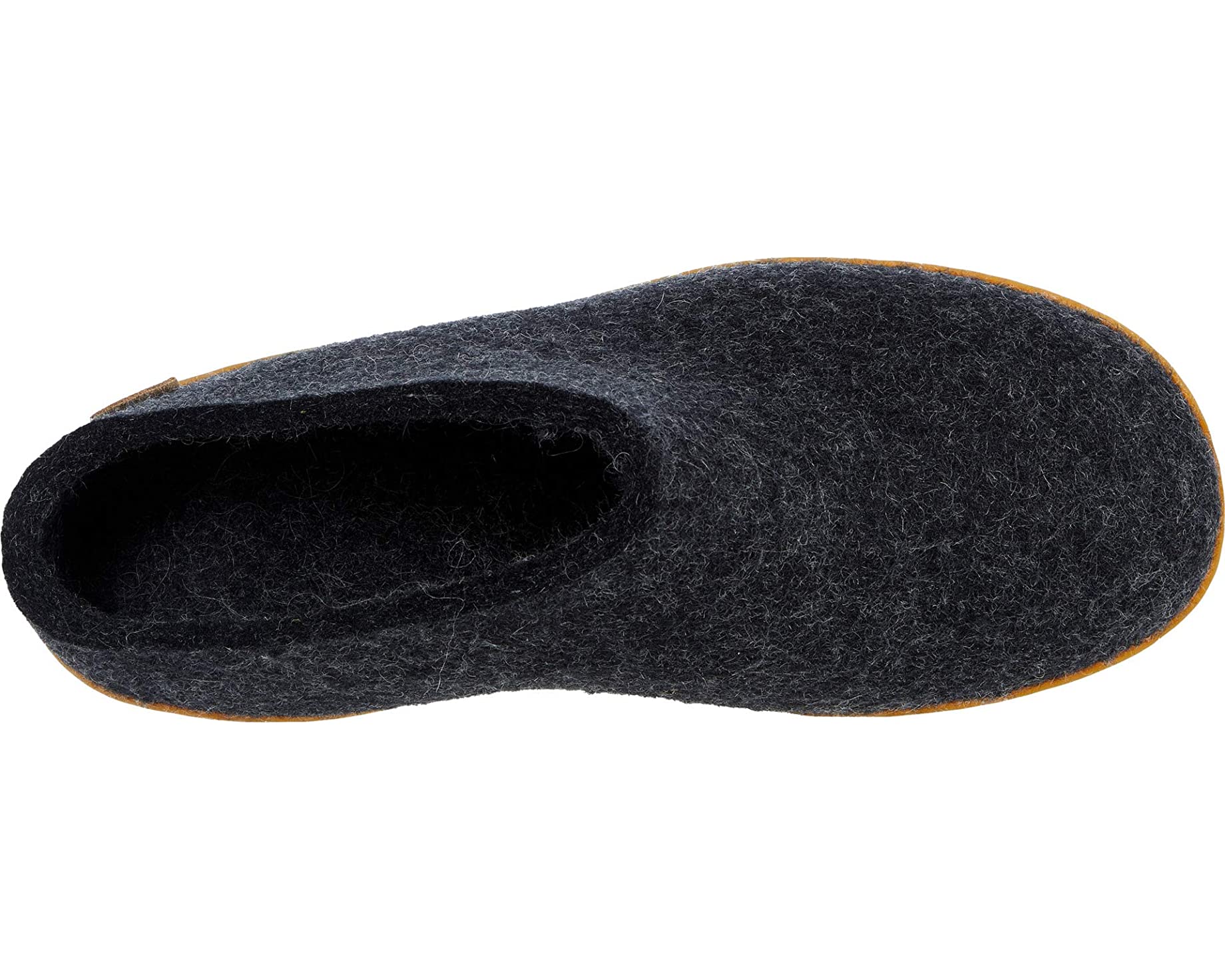 цена Слипперы Wool Slip-On Rubber Outsole Glerups, древесно-угольный