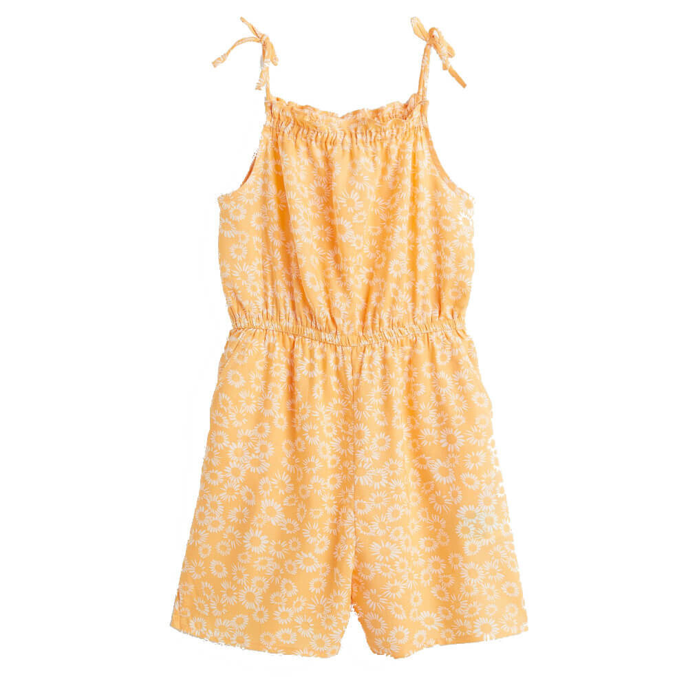 

Комбинезон H&M Floral Printed, оранжевый