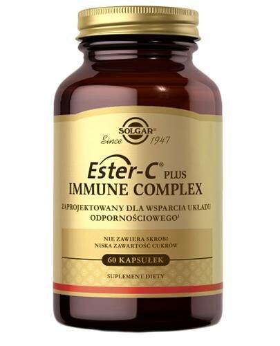 

Solgar Ester-C plus Immune Complex иммуномодулятор, 60 шт.