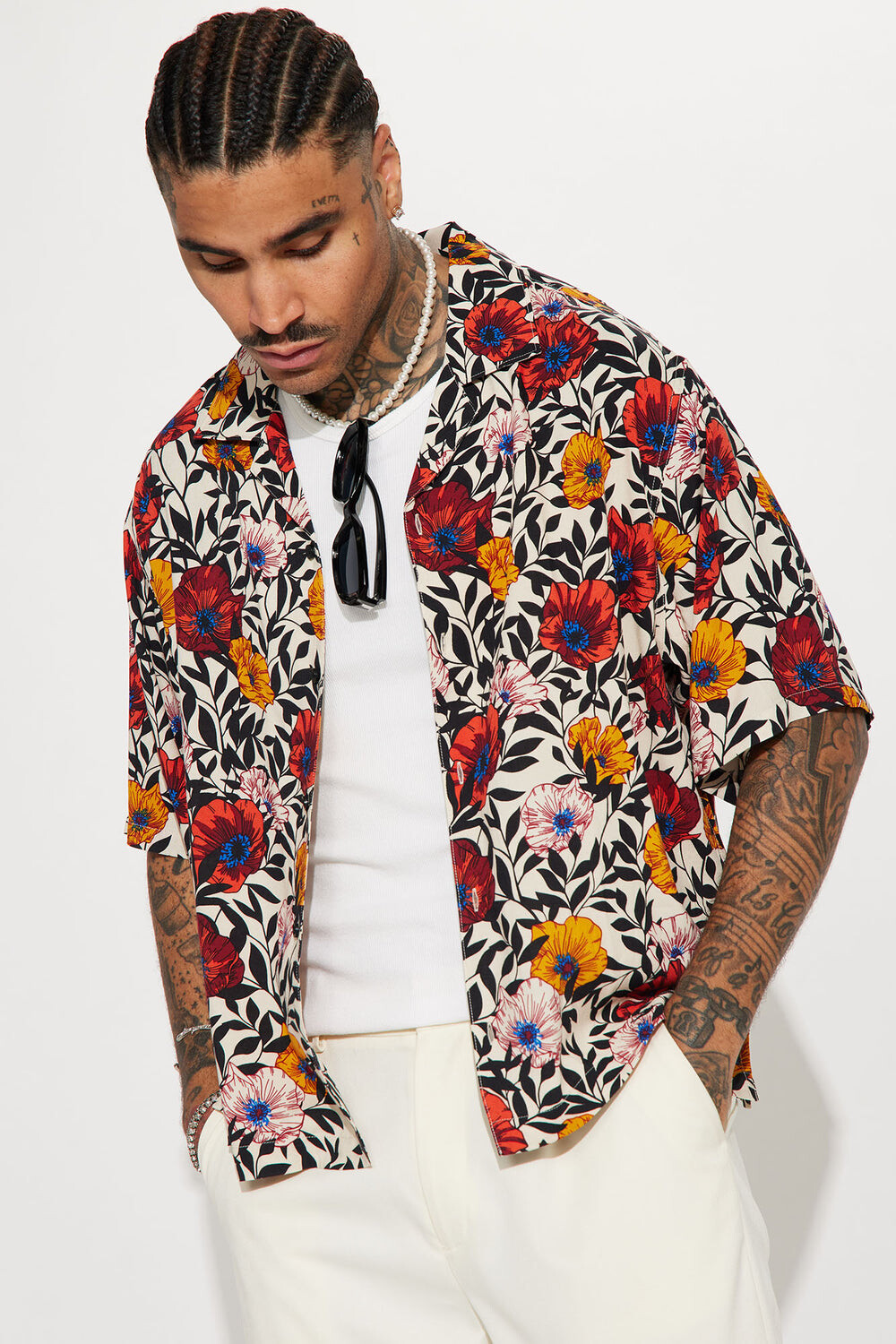 

Рубашка Fashion Nova CVS7037, белый