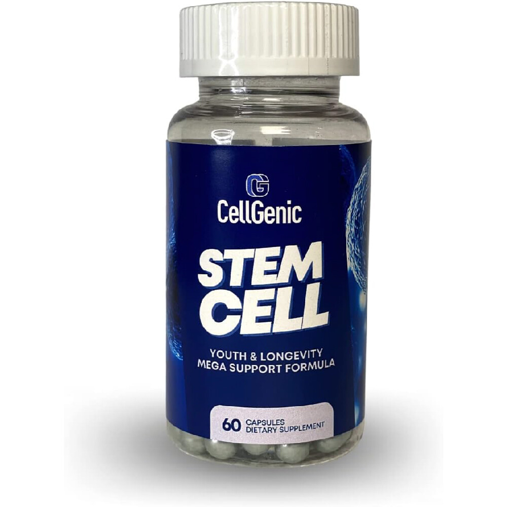 

Антивозрастной комплекс витаминов CellGenic Anti-Aging Stem Cell Supplement, 60 капсул