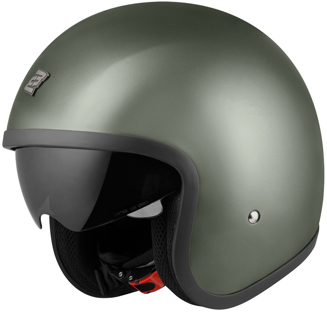 

Шлем Bogotto V537 Solid Jet с логотипом, оливковый