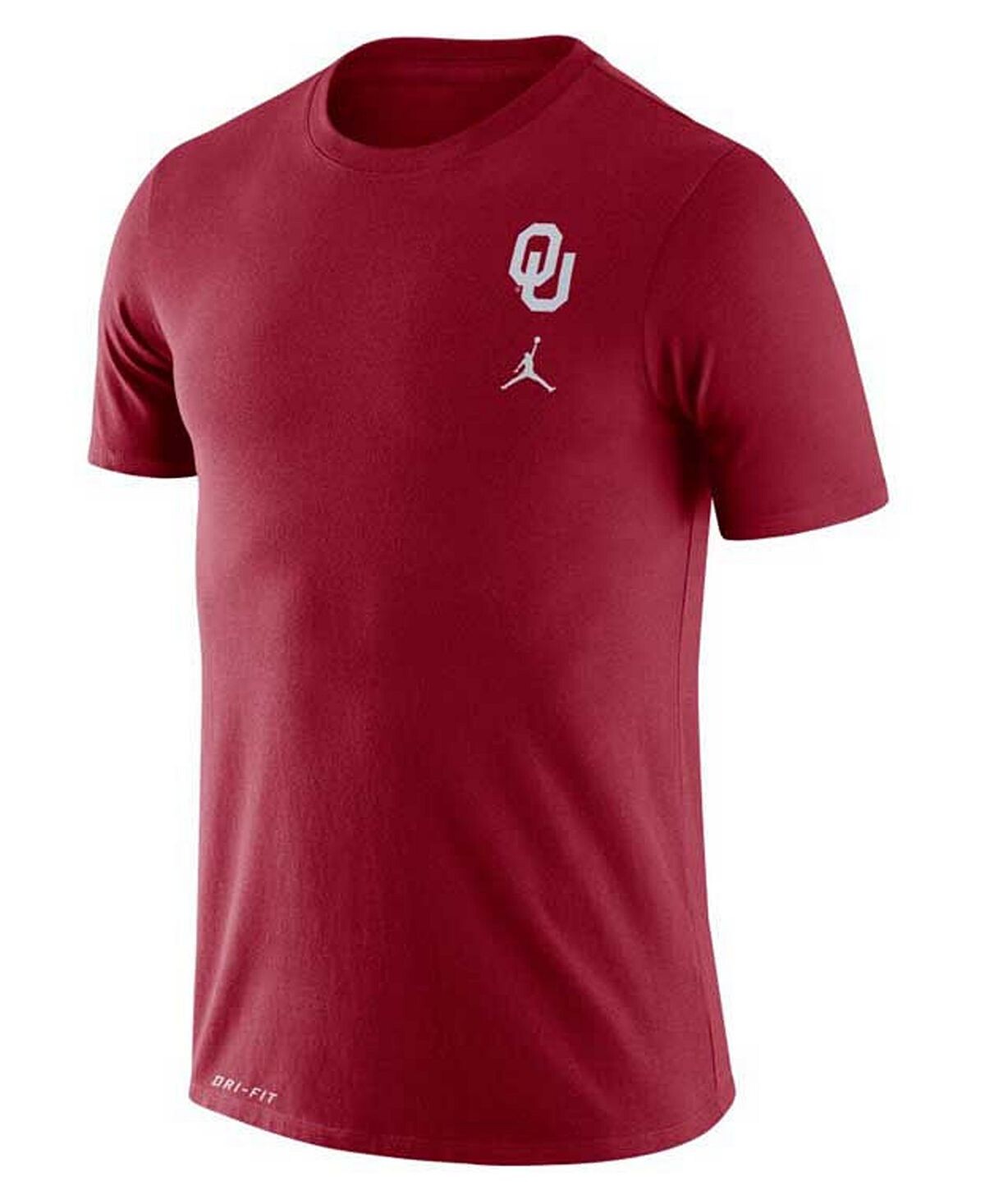 

Мужская хлопковая футболка nike oklahoma sooners dri-fit dna Jordan
