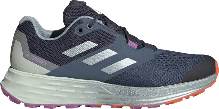 

Кроссовки Adidas Wmns Terrex Two Flow Trail 'Wonder Steel Magic Grey Metallic', черный