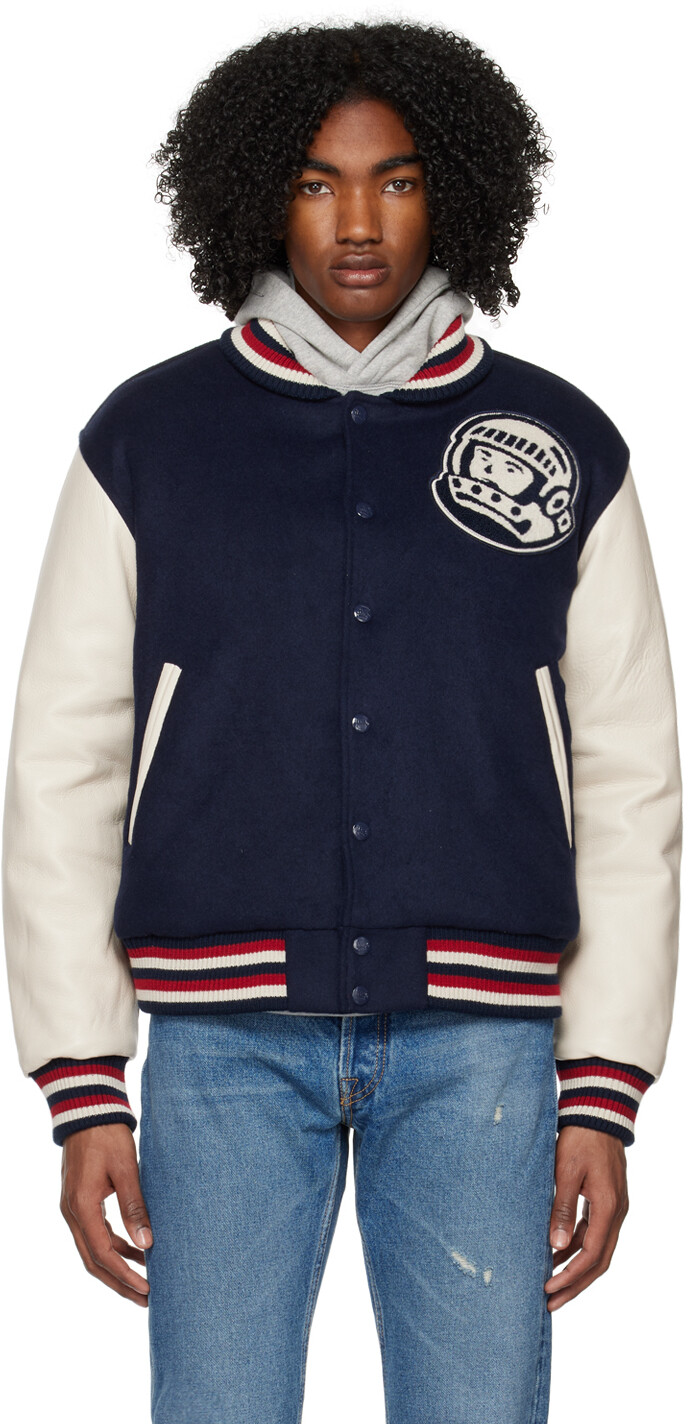 

Темно-синий бомбер Astro Varsity Billionaire Boys Club