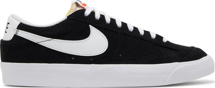 Nike blazer outlet low black suede