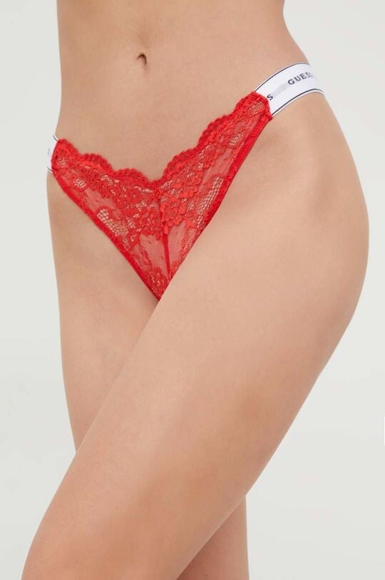 

Угадай стринги Guess, красный